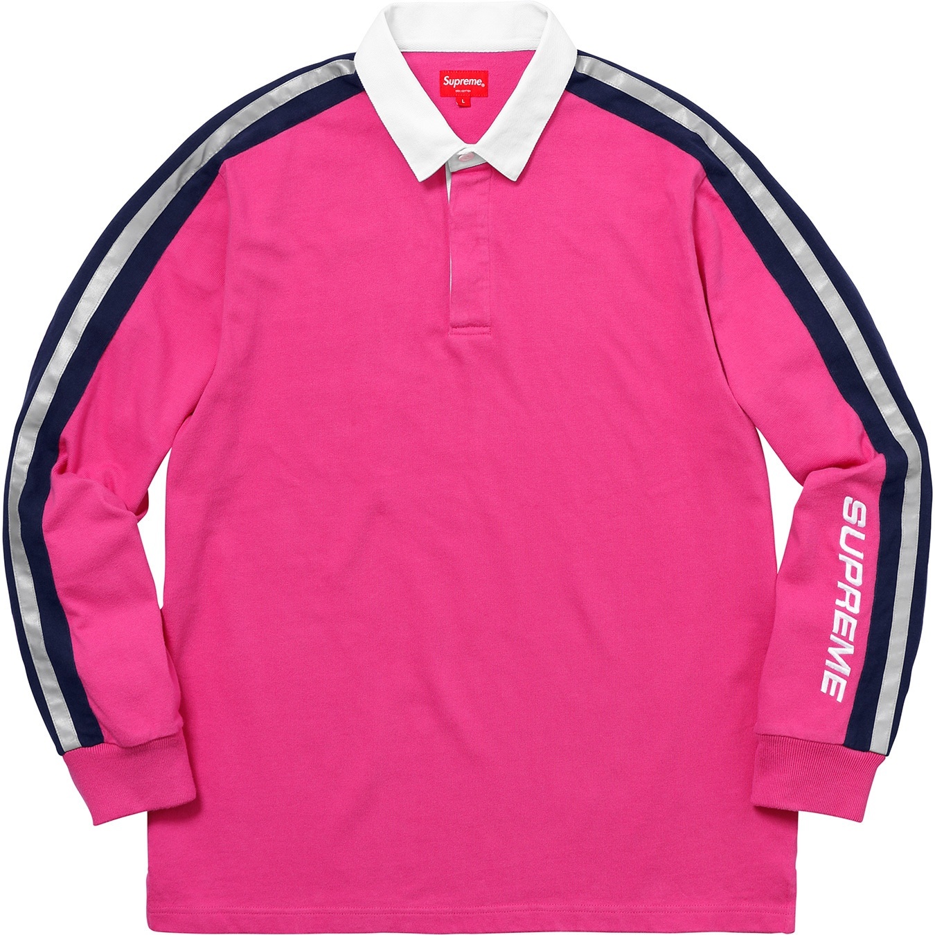 Reflective Sleeve Stripe Rugby view 3